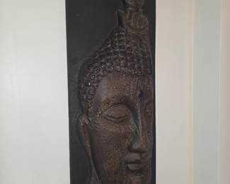 Relaxing Buddha panel