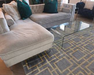 Super cute & comfy sectional sofa