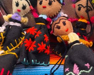 Cloth hand made dolls