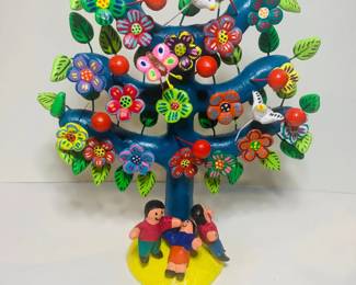 Hand crafted tree of life, arbol de la vida.