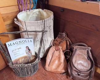 Vintage Leather backpacks