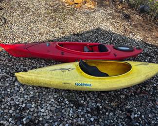 Fusion 124 Kayak & Small pond kayak