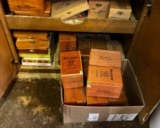 Cigar boxes great for storage