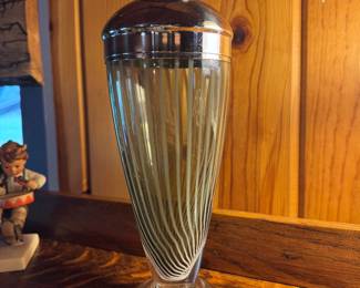 Vintage and antique martini shakers