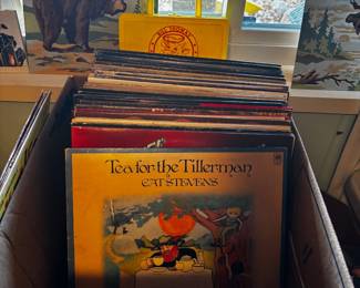 Huge collection of vinyl records