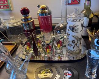 Vintage barware