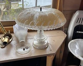 Beautiful Vintage Porcelier Chandelier 1930's 