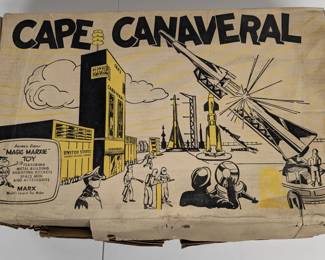MARX Cape Canaveral Playset In Box