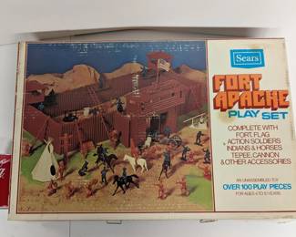 SEARS - Fort Apache Playset
