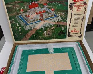 MARX Medieval Castle Playset with box