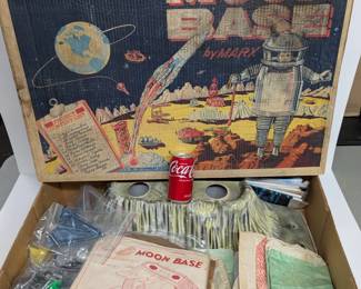 MARX Operation Moon Base Playset