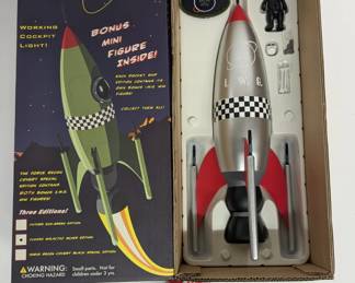 I.W.G. Rocket Ship In Box w/ Figure