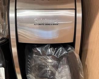 $80. Barely used, Cuisinart coffee maker with NEW caraf. 