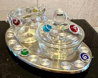 $80. Vintage Dary Rees cream and sugar set.  