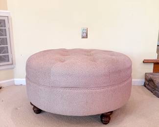 Tufted Cocktail Ottoman Cambridge Stone