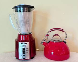 Oster Blender, KitchenAid Whistling Teapot 