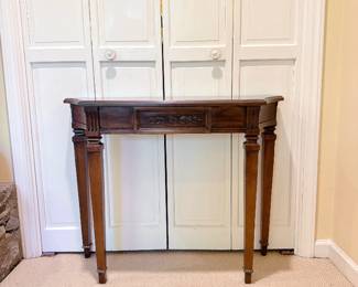 Louis XVI Style Carved Console Table 