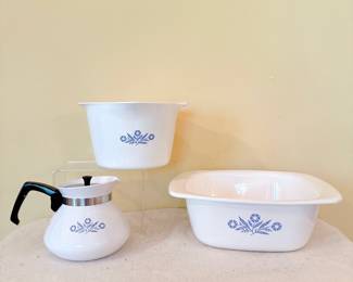 Blue Cornflower Corning Ware 