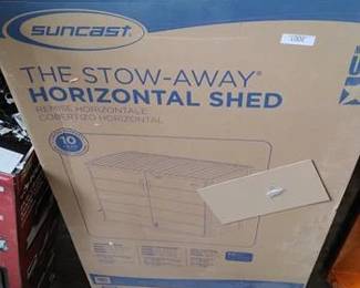 Suncast The Stow Away 5 ft. x 3 ft. Resin Horizontal Storage Shed