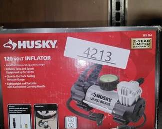 Husky 120-Volt Inflator