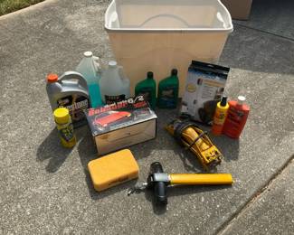 Automotive Care Supplies, Battery Charger and Car Accessories