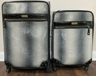 Samantha Brown Textured Spinner Luggage Set 2 Piece