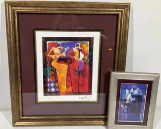 Contemporary MusicThemed Artwork Pair