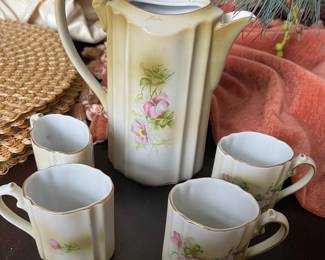Nippon coffee pot/cups