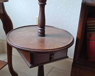 Vintage Wooden smoking stand