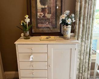 White Juvenile Armoir Chest