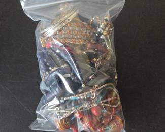Lot #B46 - Bag of Assorted Costume Jewelry