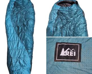 Lot #B33 - REI Katmai -5°F Sleeping Bag with Polarguard Insulation for Extreme Cold Weather Camping