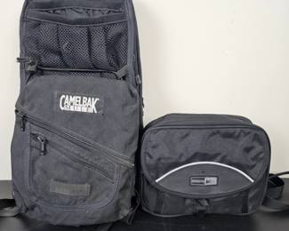Lot #B101 - CamelBak MULE Hydration Backpack and REI Black Organizer Bag