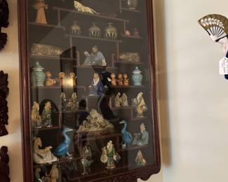wall cabinet - to be sold with all the figures