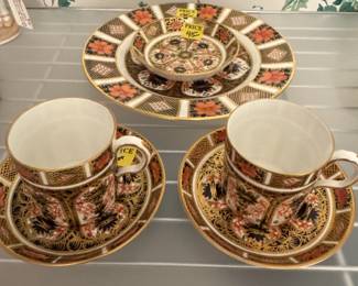 Royal Crown Derby cappuchino c & s