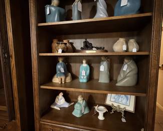 Part selection of a special group of Jack Black pottery figure sculptures