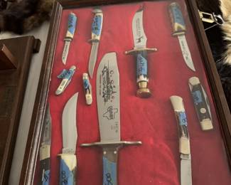 Highly collectible group of Case Bowie & pocket knives to be sold individually