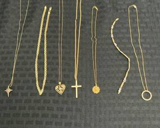 Womens Gold Necklaces  Bracelet