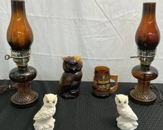 Oil Lamps, Candles, Figurines  Mug