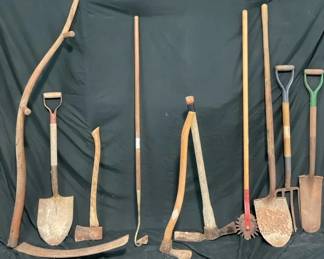 Vintage Yard  Barn Tools