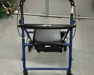 Drive Medical Blue Rollator
