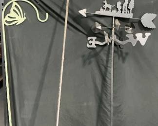 Shepherd Hooks  Weather Vain