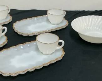 Anchor Hocking Milk Glass