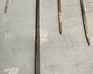 Vintage Fencing Rods