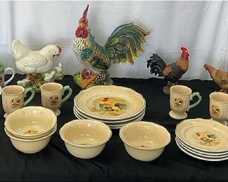  01 Rooster Themed Kitchenware