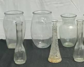 13 Glass Vases