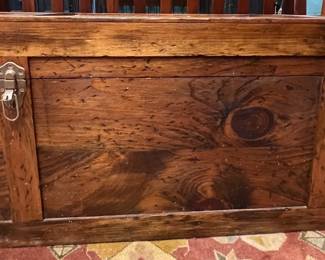 Wooden chest