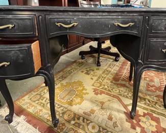 Black vintage desk