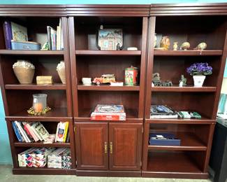 Three piece bookshekves