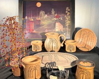 Willow tree pattern items